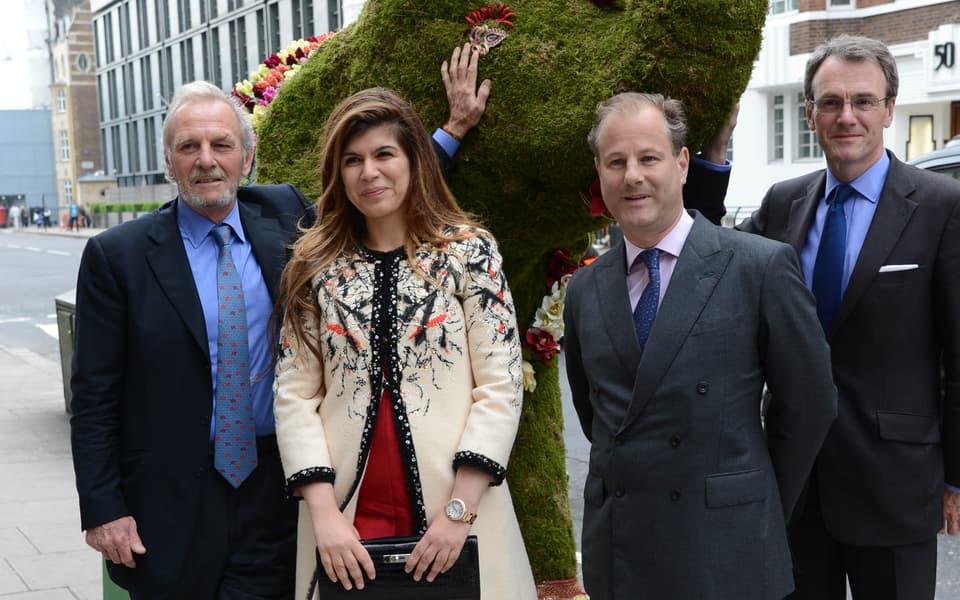 Launch of Elephant Family's Animal Ark 2014 in association with Sloane Street, London, Britain - 20 May 2013