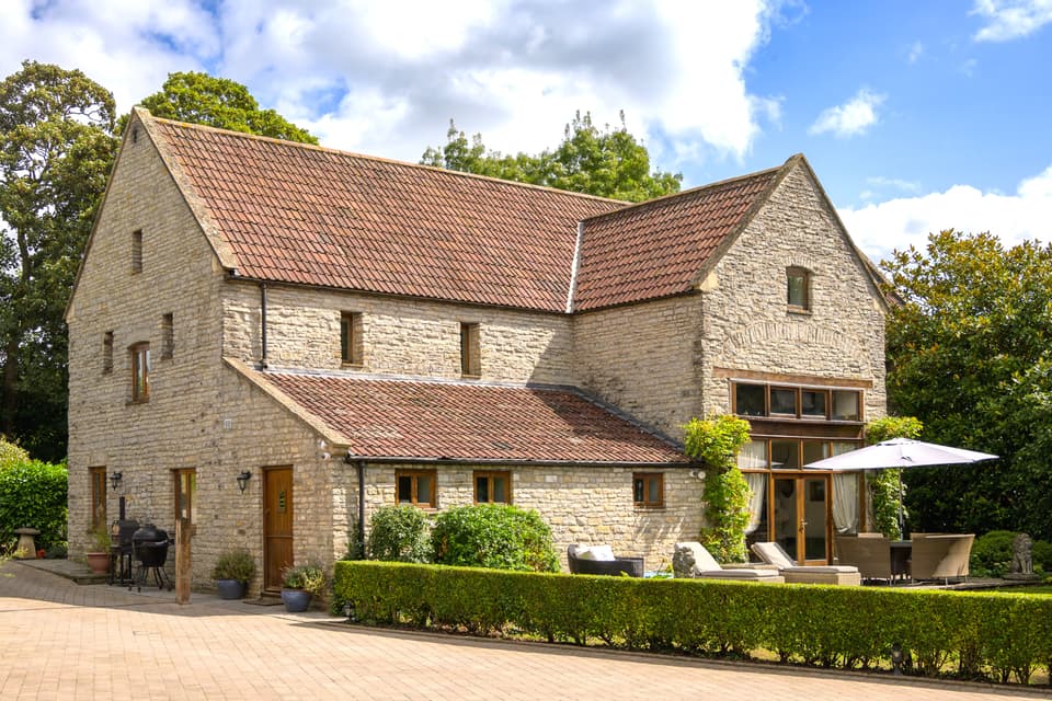 The property's main house