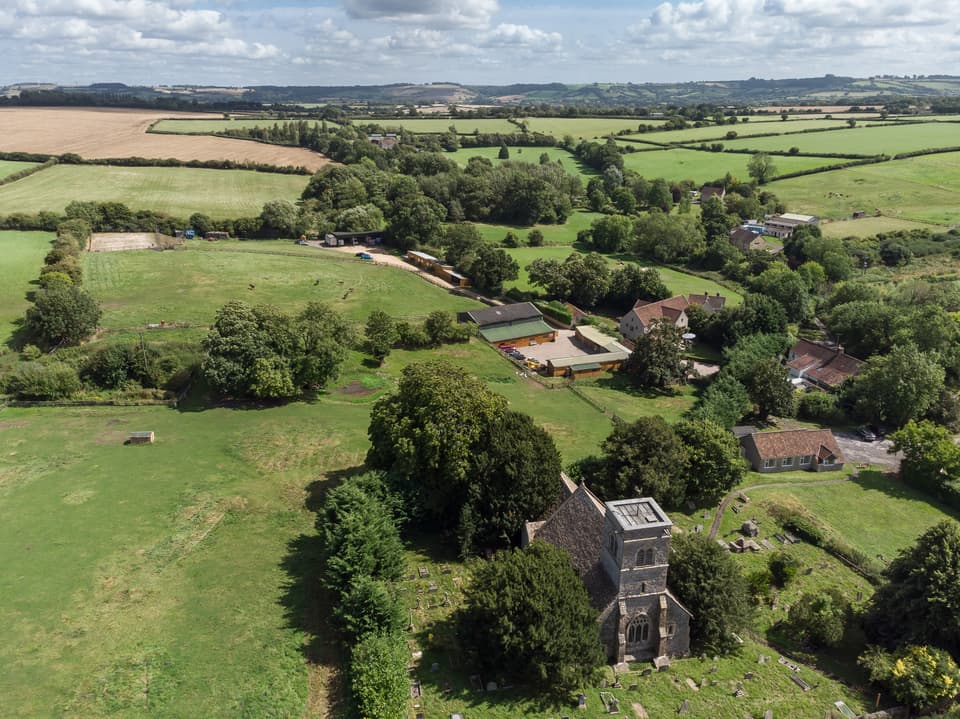 Langton Farm sits on 40 acres of land, which is much enjoyed by the five donkeys